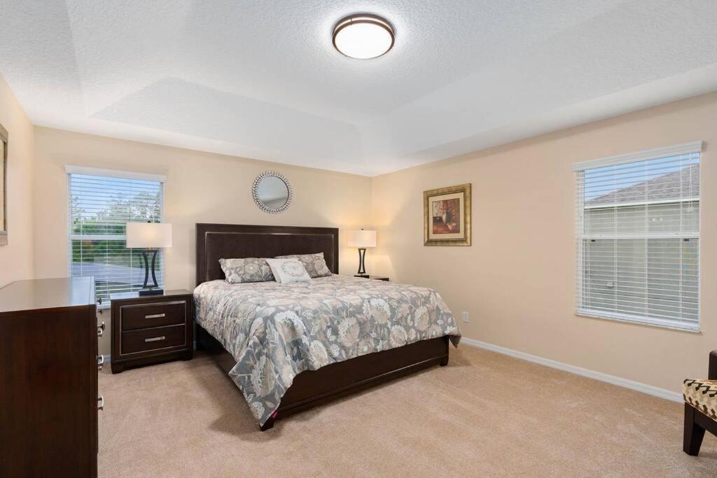Lakeview W/8 Bedroom 5 Kingsuite 3 Miles To Disney Kissimmee Kültér fotó