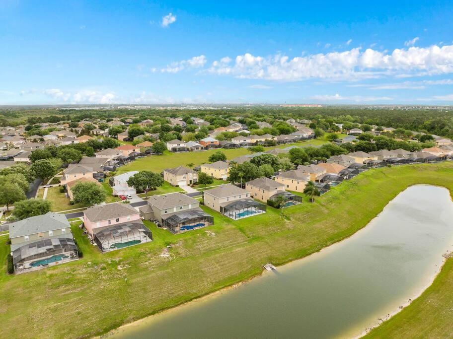 Lakeview W/8 Bedroom 5 Kingsuite 3 Miles To Disney Kissimmee Kültér fotó