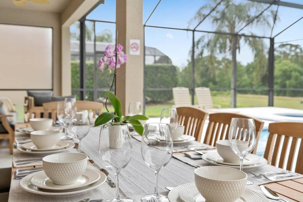 Lakeview W/8 Bedroom 5 Kingsuite 3 Miles To Disney Kissimmee Kültér fotó